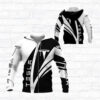Tesla Best Hoodie Zip Hoodie 3D Fleece Jacket