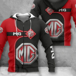 Mg Car Best New Zip Hoodie 3D