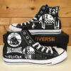 2 Tone High Top Shoes