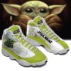 Baby Yoda Jordan 13 Shoes