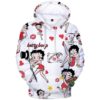 Betty Boop 1G Zip Hoodie 3D