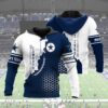 Dallas Cowboys 1 Zip Hoodie 3D