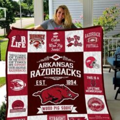 Arkansas Razorback 0C Quilt