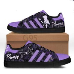 Prince Purple Stan Smith Shoes