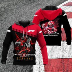 Mick Schumacher Zip Hoodie 3D