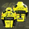 Valentino Rossi Zip Hoodie 3D