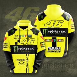 Valentino Rossi Zip Hoodie 3D