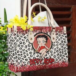 Betty Boop 04 Leather Handbag