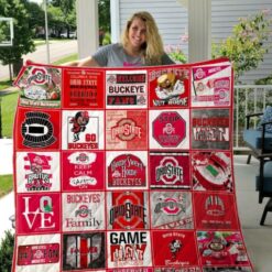 Ohio State Buckeyes Quilt