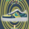 Rick N Morty Morty Air Force Shoes