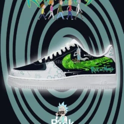 Rick N Morty Rick Air Force Shoes