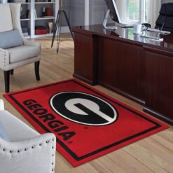 Georgia Bulldogs I 0 Area Rug