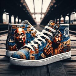 2 Pac High Top Shoes