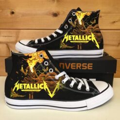 Metallica Band Lover High Top Shoes