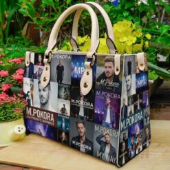 M Pokora Hand Leather Handbag
