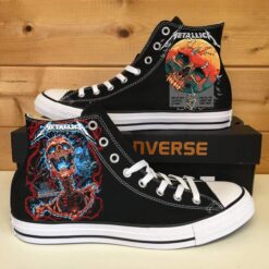 Metallica Band Lover High Top Shoes