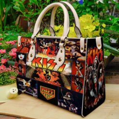 Kiss Band Lover Leather Handbag