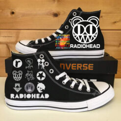 The Radiohead High Top Shoes