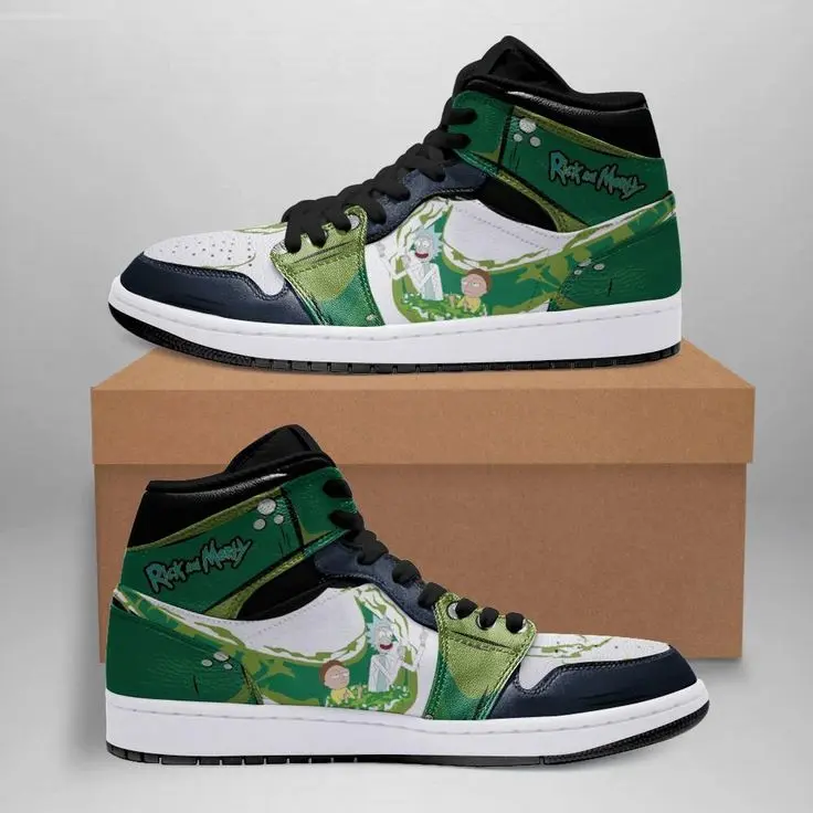Rick And Morty Sneaker High Top Shoes