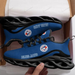 Toronto Blue Jays Black Max Soul Shoes