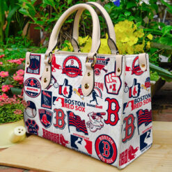 Boston Red Sox Leather Handbag