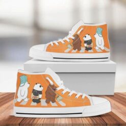 We Bare Bears High Top Shoes
