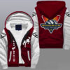 Ford Bronco Red Fleece Jacket