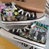 New Kids On The Block High Top Shoes