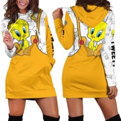 Tweety Bird Hoodie Dress 3D