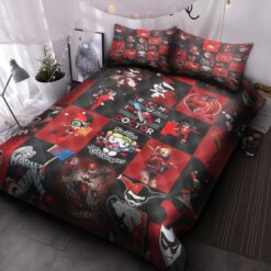 Harley Quinn Quilt Bedding Set