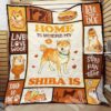 Shiba Inu Quilt