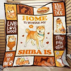 Shiba Inu Quilt