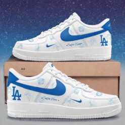 Los Angeles Dodgers Air Force Shoes