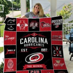 Carolina Hurricanes Quilt