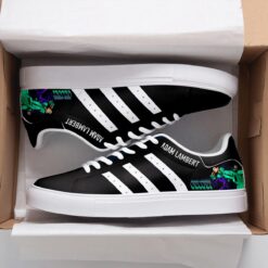 Adam Lambert Black Stan Smith Shoes