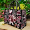Alabama A&m Bulldogs 3 Leather Handbag