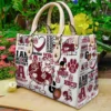 Alabama A&m Bulldogs 4 Leather Handbag