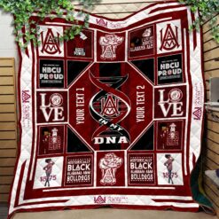 Alabama A&m Bulldogs 2 Quilt