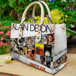 Alain Delon Leather Handbag
