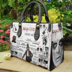 Alice Cooper Leather Handbag