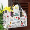 Alice In Wonderland 1 Leather Handbag
