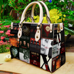 Alkaline Trio Leather Handbag