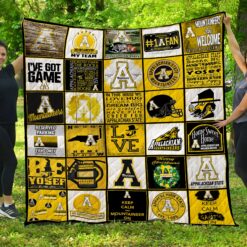 Appalachian State Mountaineers Quilt