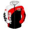 Aprilia Love Zip Hoodie 3D
