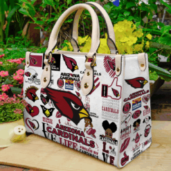 Arizona Cardinals Leather Handbag