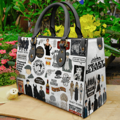 The Peaky Blinders Lover Black Leather Handbag