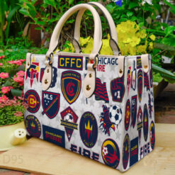Chicago Fire Leather Handbag