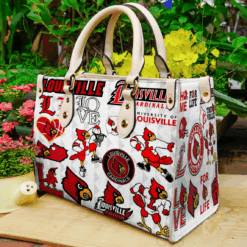 Louisville Cardinal Lover Leather Handbag