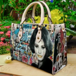 Sophia Loren Leather Handbag