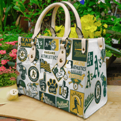Oakland Athletics Leather Handbag